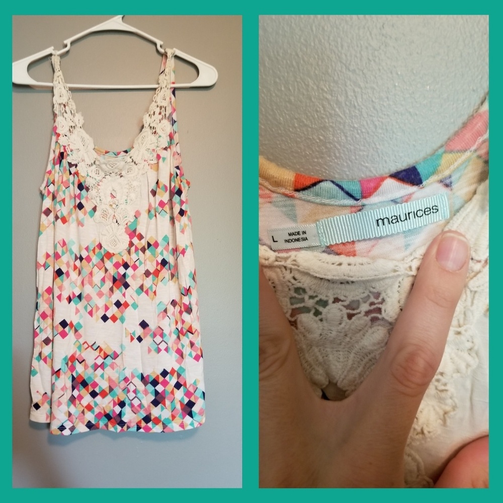 Maurices Colorful Tank